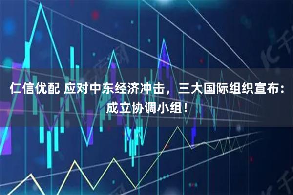 仁信优配 应对中东经济冲击，三大国际组织宣布：成立协调小组！